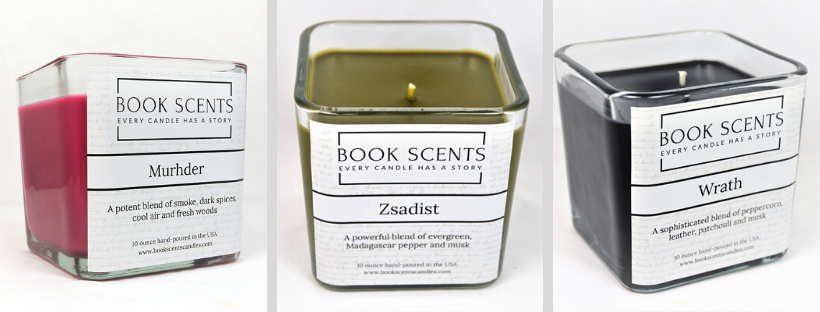 Fandom Fragrances for Guys - Book Scents Candles